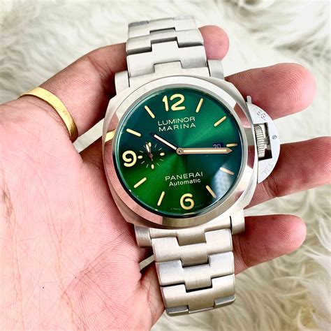 panerai luminor marina green dial